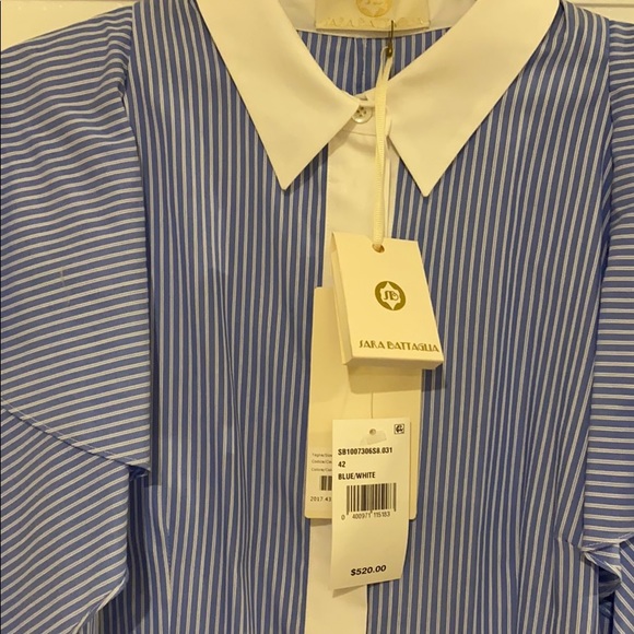 BRAND NEW 🦋 Sara Battaglia Long Sleeve w/Ruffles - Picture 7 of 7